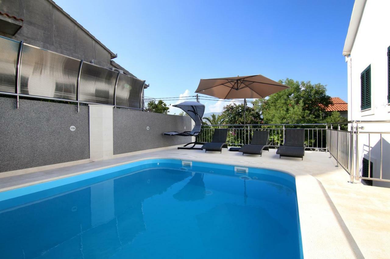 Villa Luxury House With Pool Trogir Exterior foto